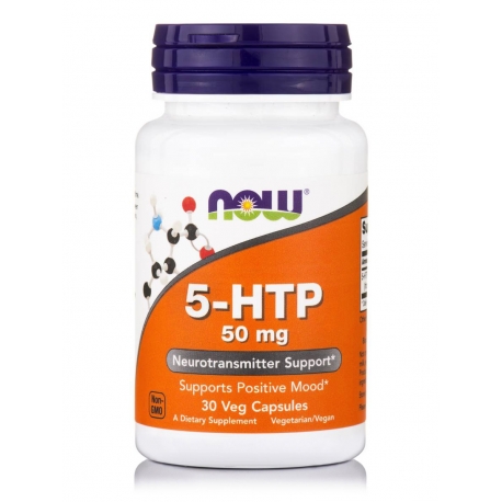 5-HTP 50mg 30 vcaps - Now Foods