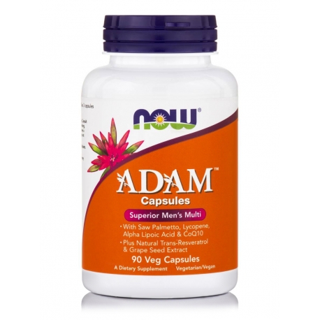 Adam Multi Vitamin for Men 90 φυτοκάψουλες - Now