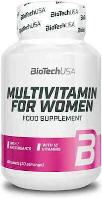 Biotech USA Multivitamin for Women Βιταμίνη 60 ταμπλέτες