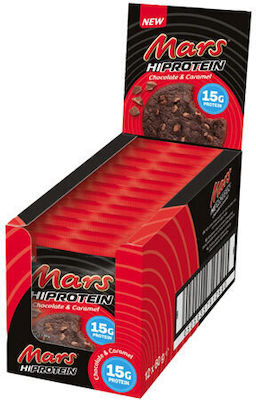 Mars Μπισκότα Πρωτεΐνης με Κομματάκια 12τμχ 60gr