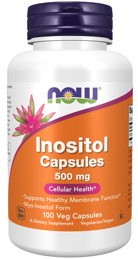 Inositol 500mg 100 κάψουλες - Now