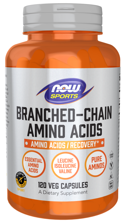 Branched Chain Amino Acids 120 κάψουλες - Now