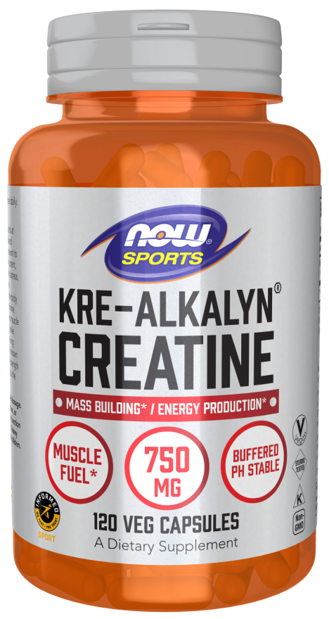 Kre-Alkalyn Creatine - 120 caps - Now