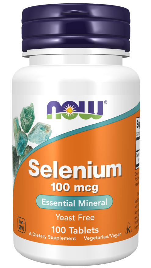 Selenium 100mcg 100 ταμπλέτες - Now