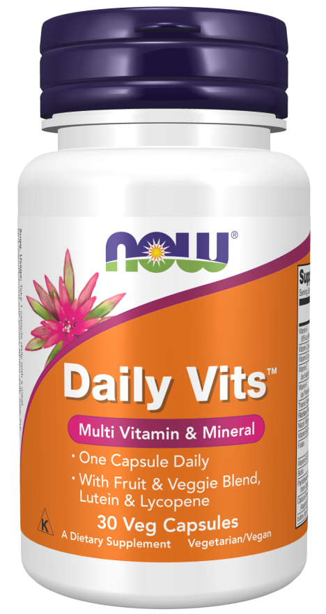 Daily vits 30vcaps-Now Foods