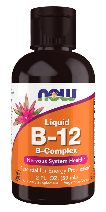 Now Foods Liquid B-12 B-Complex 59ml