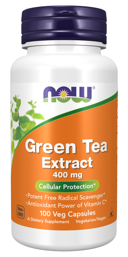 Green Tea Extract, 400mg - 100 caps - Now