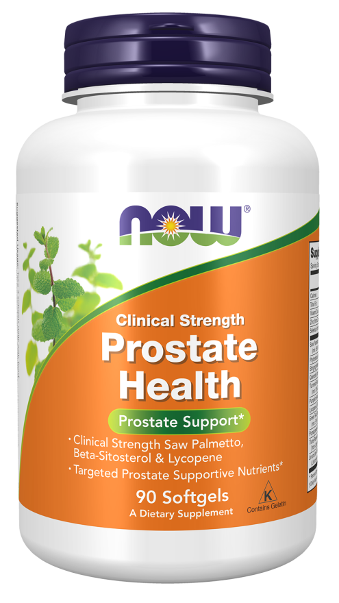 Prostate Health Support Clinical Strength 90 μαλακές κάψουλες - Now