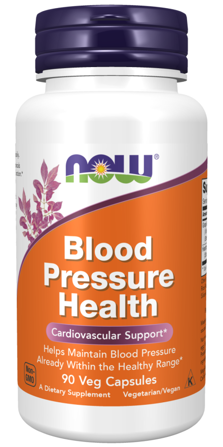 Blood Pressure Health 90 φυτοκάψουλες - Now