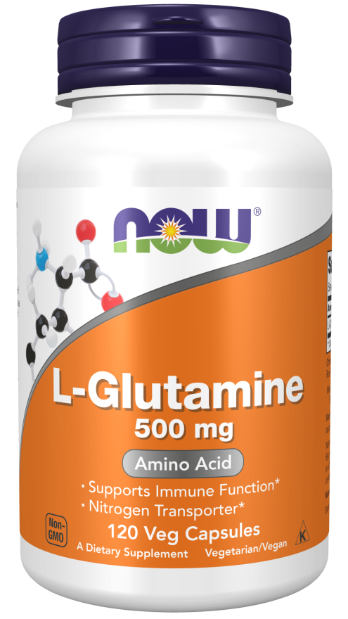 Now Foods L-Glutamine 500mg 120 κάψουλες