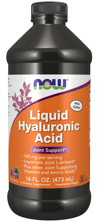 Liquid Hyaluronic Acid - 473 ml. NOW Foods