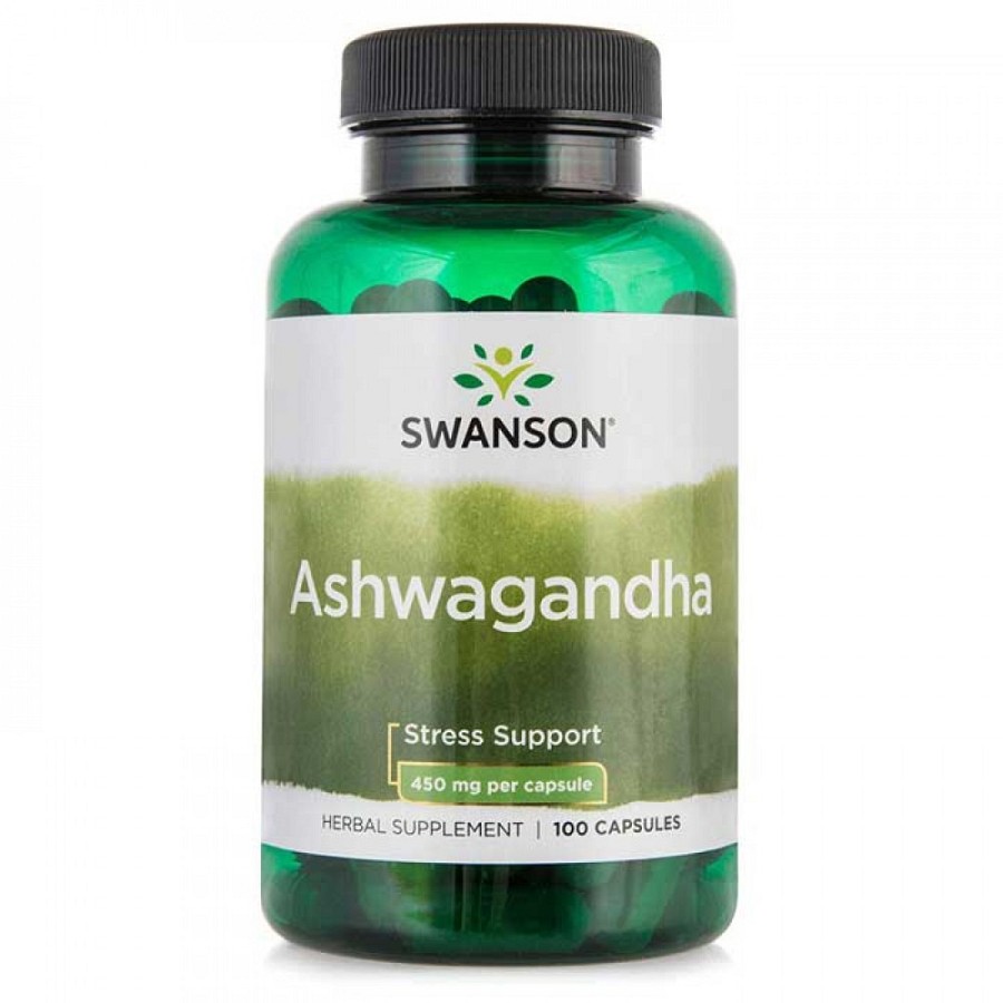 Ashwagandha 900mg (450mg per cap) 100 κάψουλες - Swanson