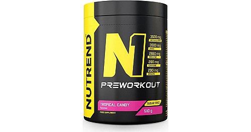 Nutrend N1 Pre-Workout 510gr Tropical Candy