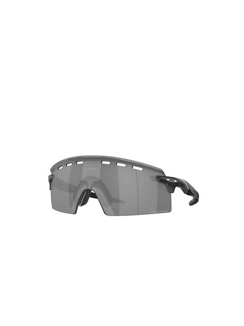 Oakley Encoder Strike Vented Ανδρικά Γυαλιά Ηλίου με Μαύρο Κοκκάλινο Σκελετό και Μαύρο Φακό OO9235-01