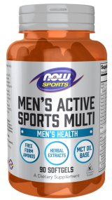 MEN'S ACTIVE SPORTS MULTI 90 SOFTGELS -NOW